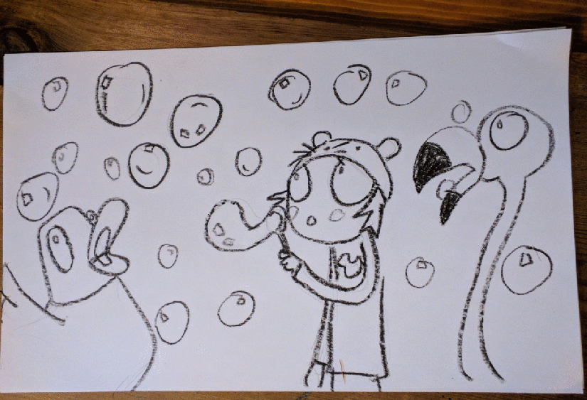 duck sarah bubbles and mamingo.gif